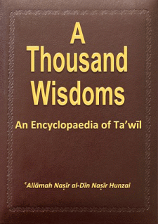 Thousand Wisdoms by Allama Nasir uddin Nasir Hunzai